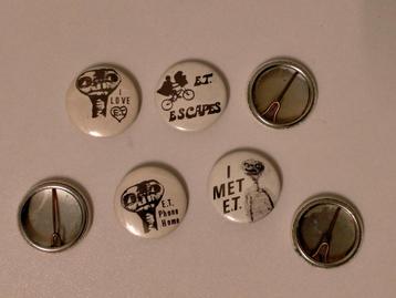 ET E.T. Phone Home vintage buttons button film tv space beschikbaar voor biedingen