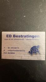 Stratenmaker voor al uw straatwerk, Diensten en Vakmensen, Tuinmannen en Stratenmakers, Tuinontwerp