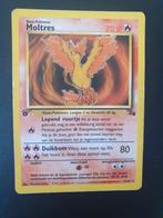 Moltres IP 27/62 1ste edition pokemon kaart, Ophalen of Verzenden, Zo goed als nieuw