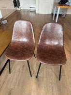 6 eetkamerstoelen, gebruikte staat., Huis en Inrichting, Stoelen, Ophalen, Gebruikt, Overige kleuren, Stof