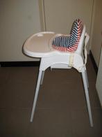 Ikea Antilop kinderstoel met riempje en opblaaskussentje., Ophalen of Verzenden, Gebruikt, Overige typen, Stoelverkleiner