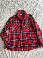 Rood/Blauw Geruit Overhemd - Lee Cooper XL, Ophalen of Verzenden, Zo goed als nieuw, Rood, Halswijdte 43/44 (XL)