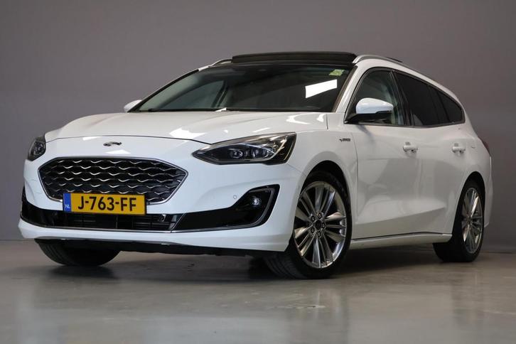 Ford Focus Wagon 1.5 EcoBoost Vignale |AUT|HeadUp|Leder|, Auto's, Ford, Bedrijf, Te koop, Focus, ABS, Achteruitrijcamera, Airbags