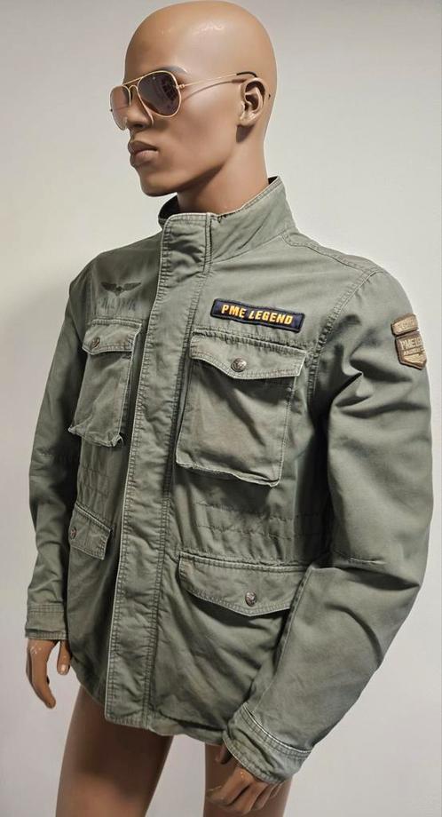 PME Legend "militaire" field jacket / jas T-Hawk (XL) Schoon, Kleding | Heren, Jassen | Zomer, Zo goed als nieuw, Maat 56/58 (XL)