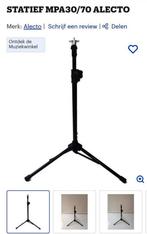 Alecto MPA30/70 Statief - Nieuw in Doos!, Ophalen, Nieuw, Instrumentstandaard, Microfoon
