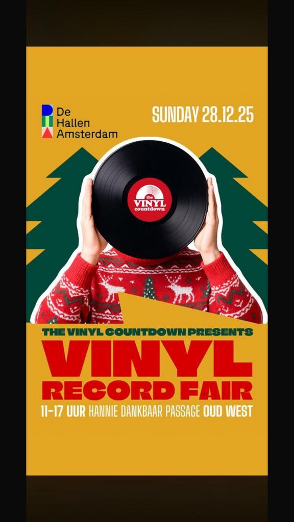 Platenbeurs 28 december hallen Amsterdam, Cd's en Dvd's, Vinyl | Pop, Zo goed als nieuw, 2000 tot heden, Overige formaten, Ophalen
