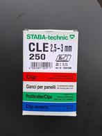 Staba technic montageclips Cle 3mm, 250 stuks, Ophalen, Nieuw, Overige typen, Rvs