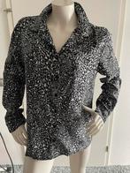 Alix blouse met dieren print maat m, Ophalen of Verzenden, Zo goed als nieuw, Maat 38/40 (M), Zwart