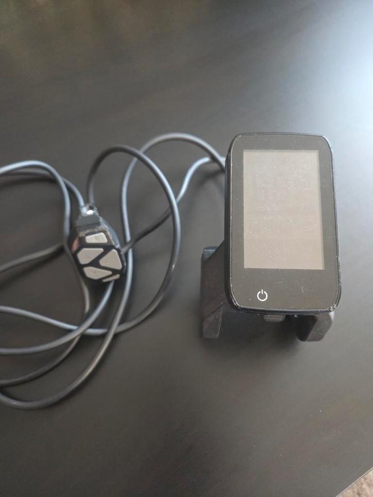 Panasonic Display + Houder voor een Gazelle fiets, Fietsen en Brommers, Fietsonderdelen, Gebruikt, Algemeen, Ophalen of Verzenden