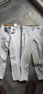 Witte rijbroeken maat 152, Dieren en Toebehoren, Paardrijkleding, Ophalen, Gebruikt, Kinderen, Dressuur