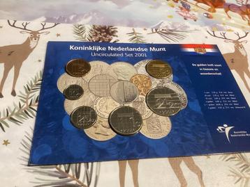 Nederlandse munten Laatste gulden set 2001 Opsturen kost beschikbaar voor biedingen