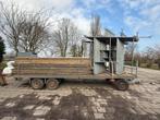 Marktkramen (35 stuks) op schamelaanhanger, Ophalen