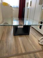 Design salontafel., Ophalen, Gebruikt, Glas, Vierkant