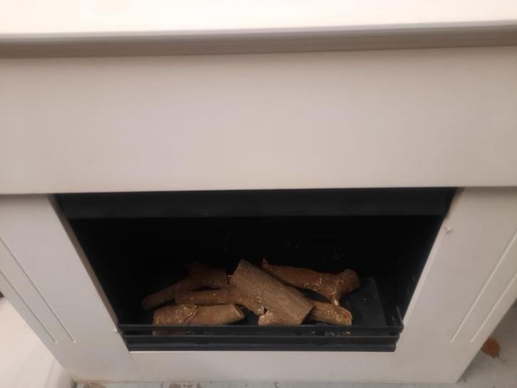 Bio-Ethanol gel haard incl Keramisch Haardblokken, Huis en Inrichting, Kachels, Zo goed als nieuw, Vrijstaand, Bio-ethanolhaard