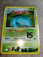 Venusaur [Holo] #20 Pokemon Secret Wonders* Full holo bleed, Ophalen of Verzenden, Zo goed als nieuw, Losse kaart