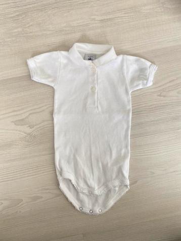 Petit Bateau 3 mnd/60 cm rompertje met kraagje  beschikbaar voor biedingen