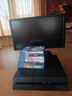 PlayStation 4 Original met games en controller, Spelcomputers en Games, Spelcomputers | Sony PlayStation 4, Ophalen of Verzenden