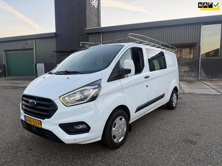 Ford Transit Custom 320 2.0 TDCI L2H1 Trend DC LEES TEXT!, Auto's, Bestelauto's, Bedrijf, Te koop, ABS, Airconditioning, Bluetooth