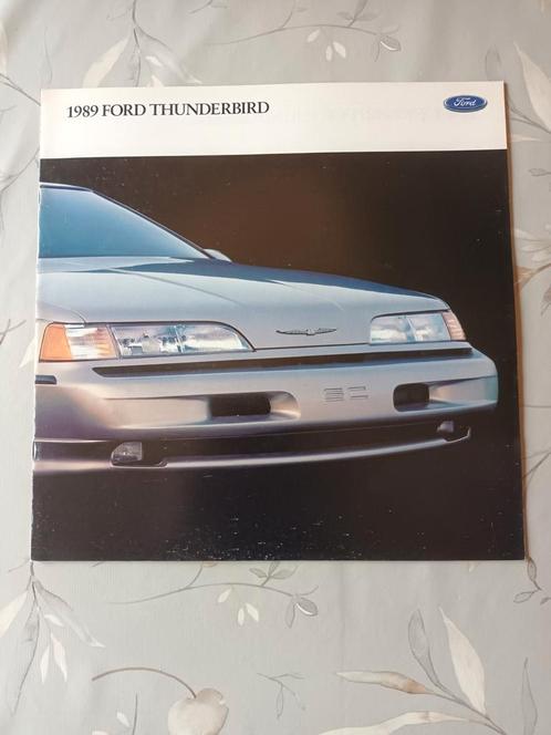 Ford Thunderbird 1989, Boeken, Auto's | Folders en Tijdschriften, Zo goed als nieuw, Overige merken, Ophalen of Verzenden