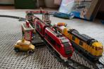 lego city treinen 7938 en 7939, Ophalen of Verzenden, Gebruikt, Complete set, Lego