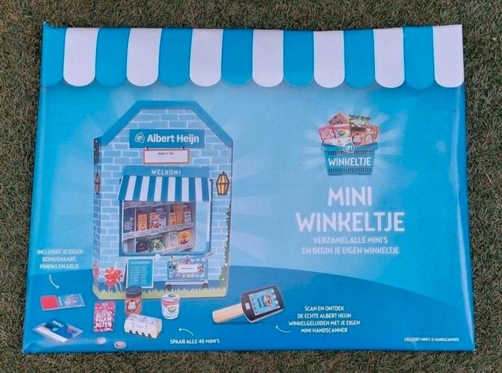 Albert Heijn winkeltje voor de mini's spaaractie - AH, Verzamelen, Supermarktacties, Albert Heijn, Ophalen of Verzenden