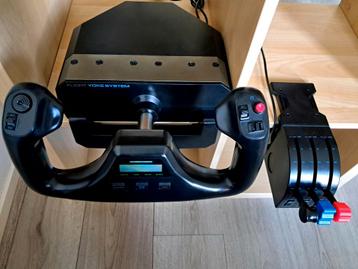 Joystick - Yoke - Sidestick - Saitek Pro Flight Yoke System beschikbaar voor biedingen