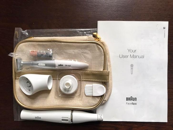 Braun gezichts epilator, reinigings borstel , bikini trimmer, Sieraden, Tassen en Uiterlijk, Uiterlijk | Gezichtsverzorging, Nieuw