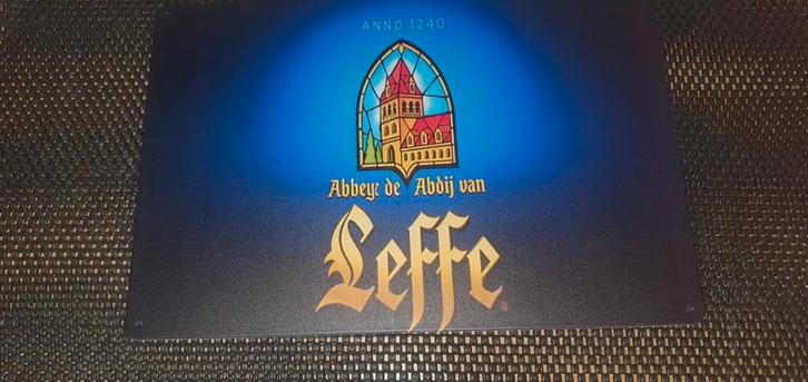 Leffe wandbord, Verzamelen, Biermerken, Nieuw, Reclamebord, Plaat of Schild, Overige merken, Ophalen of Verzenden