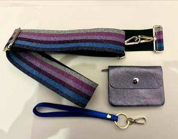 NIEUW: Feestelijke & hippe accessoire-set voor tassen beschikbaar voor biedingen