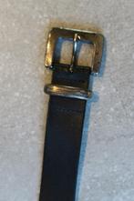 Unisex riem zwart van leer Maat 75-80, Minder dan 95 cm, Ophalen of Verzenden, Riem of Ceintuur, Gedragen