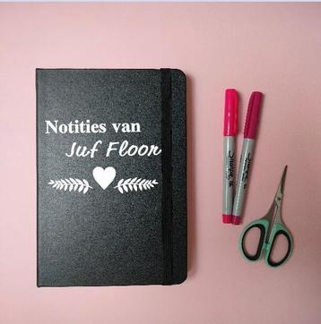 Juffen cadeau notitie boek met naam beschikbaar voor biedingen