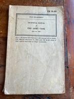 WO2 Amerikaans Veld Kok Receptenboek Veldkeuken Cook 1942, Verzamelen, Militaria | Tweede Wereldoorlog, Amerika, Verzenden, Boek of Tijdschrift