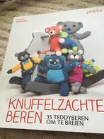 Knuffelzachte beren om te breien boek als Nieuw., Hobby en Vrije tijd, Breien en Haken, Zo goed als nieuw, Breien, Patroon of Boek