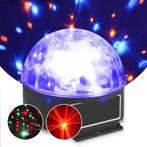 Jelly Ball discolamp met 6 felle gekleurde LED's - 2 stuks, Ophalen, Zo goed als nieuw, Discobol, Kleur