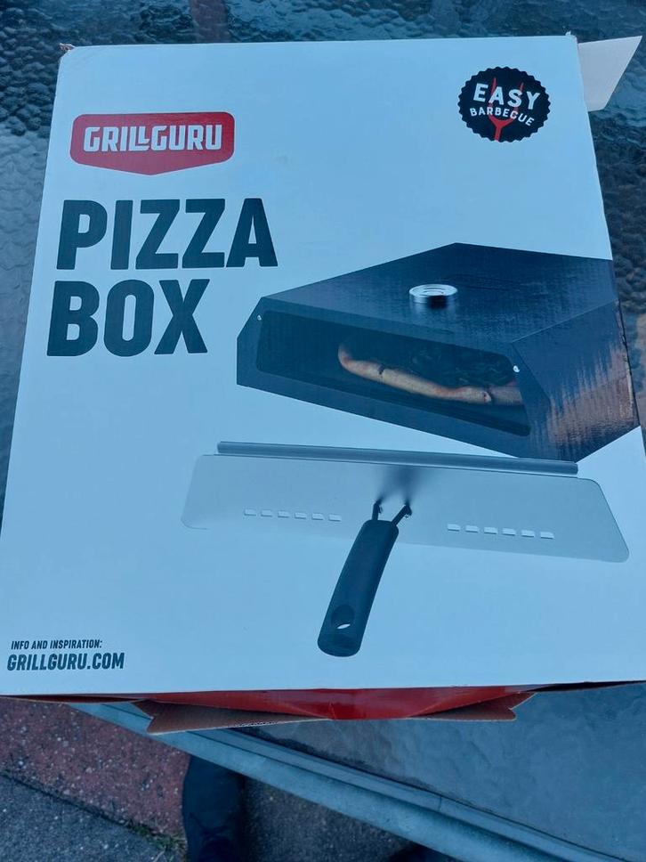 Grill Guru Pizzabox - Nieuw in doos!, Tuin en Terras, Pizzaovens, Nieuw, Ophalen of Verzenden