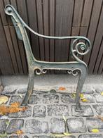 Gietijzeren tuinbanken, Tuin en Terras, Ophalen, Gebruikt, Metaal