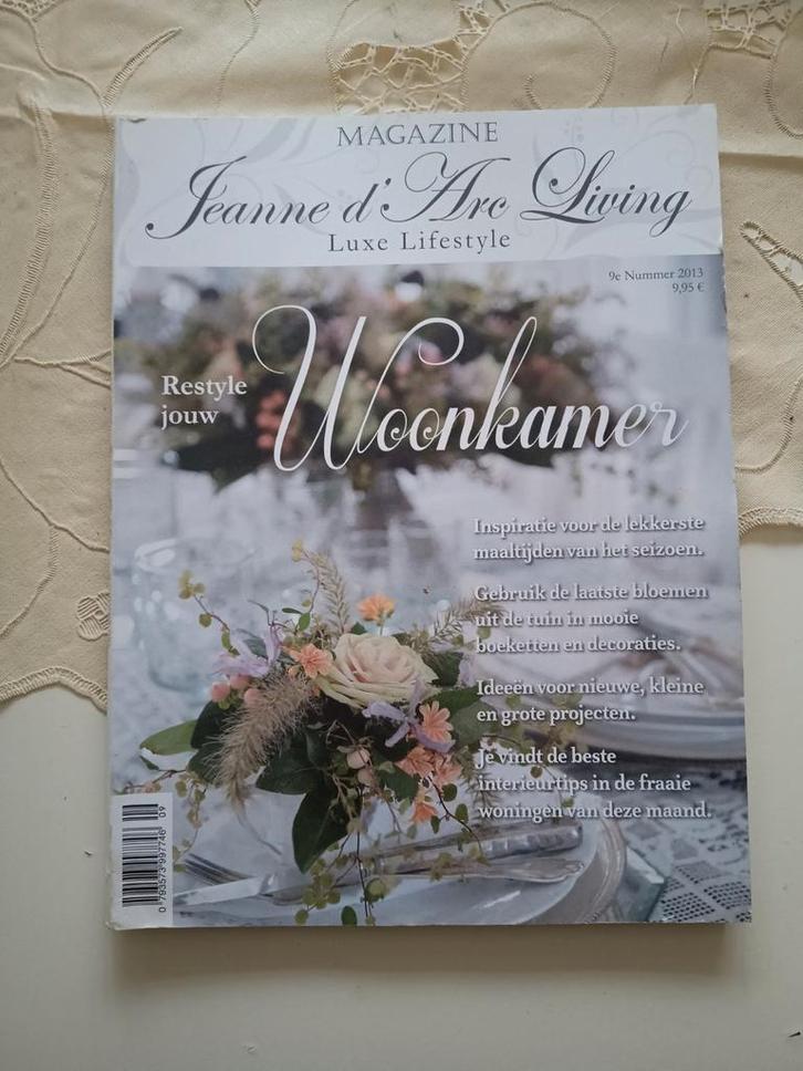 Tijdschrift Jeanne d' Arc Living, Antiek en Kunst, Curiosa en Brocante, Ophalen of Verzenden