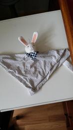 Ikea konijn leka wit gestreepte doek sjaaltje blauw gestipt, Ophalen of Verzenden, Nieuw, Konijn