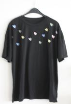 zwart shirt met gekleurde hartjes maat oxl, Kleding | Dames, T-shirts, Zwart, Maat 46/48 (XL) of groter, Ophalen of Verzenden