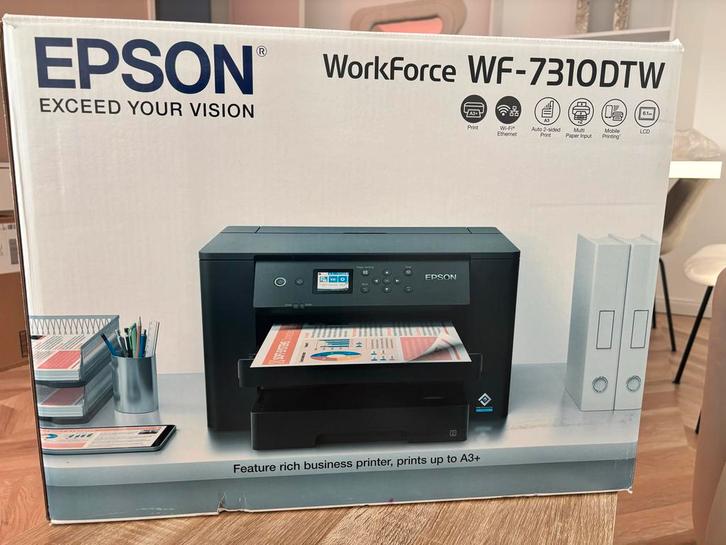 Epson Workforce Printer - NIEUW!, Computers en Software, Printers, Gebruikt, Printer, Inkjetprinter, Kleur printen, Draadloos