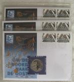 Ecu brief nr. 18 Willem Barentsz Ontdekkingsreizen 2 stuks, Postzegels en Munten, Ophalen of Verzenden, Overige materialen