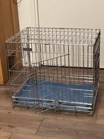 Opvouwbare, metalen hondenbench, Dieren en Toebehoren, Hondenbenches, Ophalen of Verzenden, Gebruikt