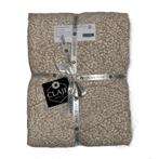 100% linnen dekbedovertrek 240x220 met slopen Sandy Flower, Huis en Inrichting, Slaapkamer | Beddengoed, Beige, Dekbedovertrek