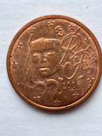 Frankrijk  Euro munt 1 van 2 cent van 2006., Ophalen of Verzenden, Frankrijk, 2 cent, Losse munt