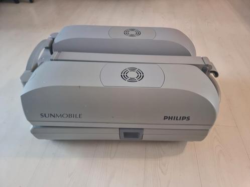 Philips Sunmobile HB 951, Witgoed en Apparatuur, Zonnebanken en Gezichtsbruiners, Gebruikt, Zonnebank enkelzijdig, Minder dan 10 lampen