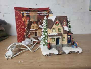 Kersthuisje met Verlichting beschikbaar voor biedingen