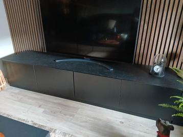 Tv meubel 2x 2deurse kastjes 