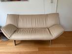 Leolux Tango 2 zits Bank - Jan Armgardt - Beige Leder, Huis en Inrichting, Ophalen, 75 tot 100 cm, 150 tot 200 cm