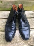 AVANG zwart leren veterboots maat 7.5/41.5, Kleding | Heren, Schoenen, Zwart, Boots, Ophalen of Verzenden, Gedragen