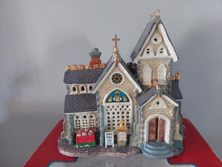 Lemax Shepherd of the Village Church, Diversen, Kerst, Gebruikt, Ophalen of Verzenden